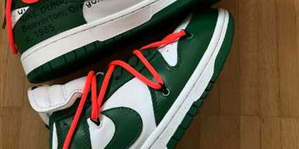 Nike Dunk Low Off White Pine Green: Wo Mode